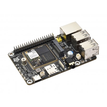 Luckfox Pico Pi Linux Micro Development Board, Based On Luckfox Core1106, 8GB eMMC, Supports Intelligent Encoding, Built-in Self-developed Third-generation ISP3.2, Up To 5MP Image Processing, Optional for Wireless / 4G Module