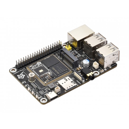Luckfox Pico Pi Linux Micro Development Board, Based On Luckfox Core1106, 8GB eMMC, Supports Intelligent Encoding, Built-in Self-developed Third-generation ISP3.2, Up To 5MP Image Processing, Optional for Wireless / 4G Module