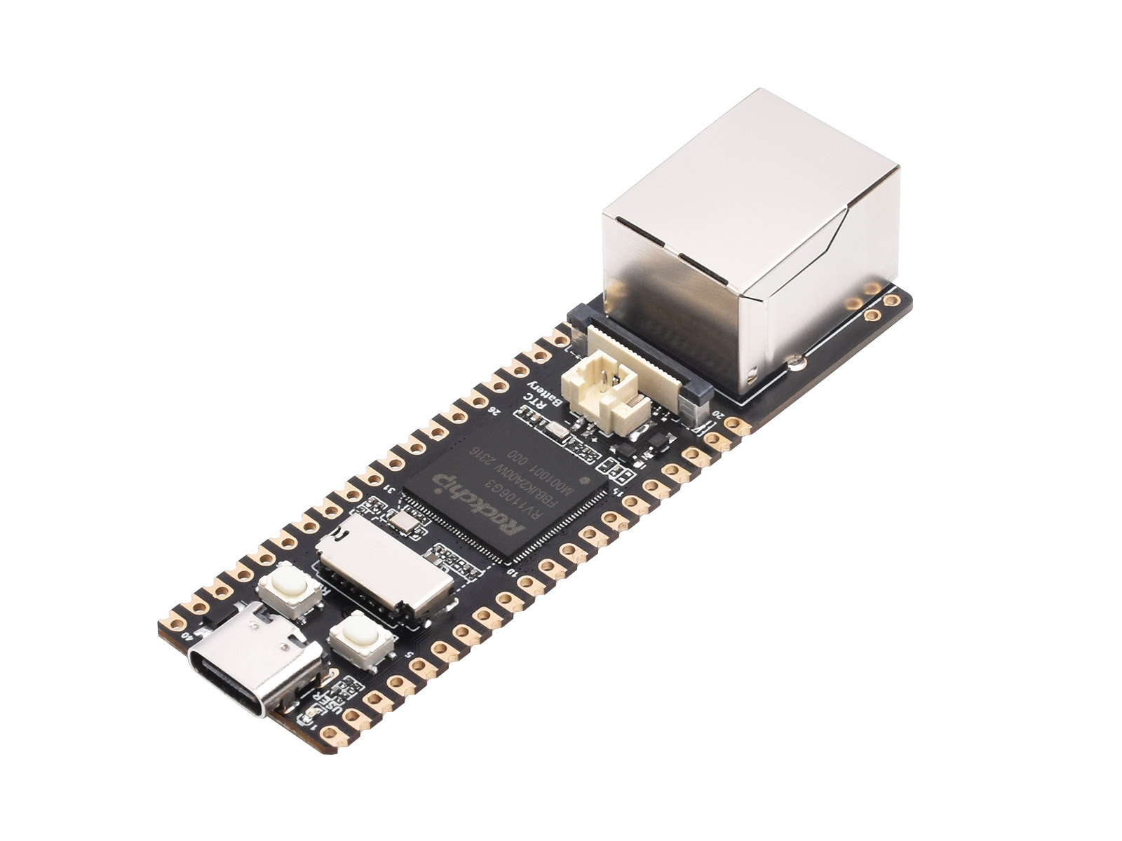 Luckfox Pico Pro RV1106 Linux Micro Development Board, Integrates ARM Cortex-A7/RISC-V MCU/NPU/ISP Processors,128MB Memory