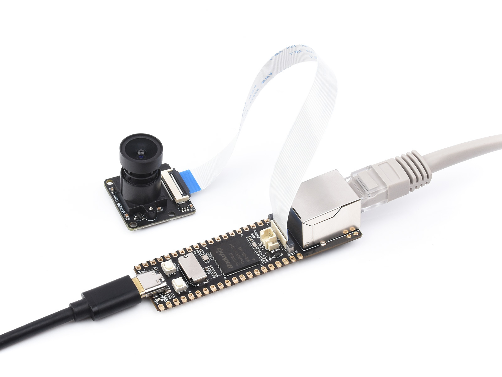 Luckfox Pico Pro RV1106 Linux Micro Development Board, Integrates ARM Cortex-A7/RISC-V MCU/NPU/ISP Processors,128MB Memory