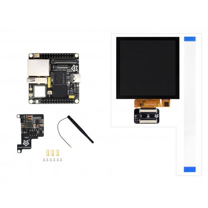 Luckfox Pico Ultra RV1106 Linux Micro Development Board, Integrates ARM Cortex-A7/RISC-V MCU/NPU/ISP Processors