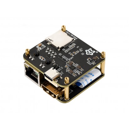 Luckfox PicoKVM Lightweight IP KVM Remote Management Tool, Supports 1920 × 1080@60fps HDMI Video Input and HID Signal Output for Device Control