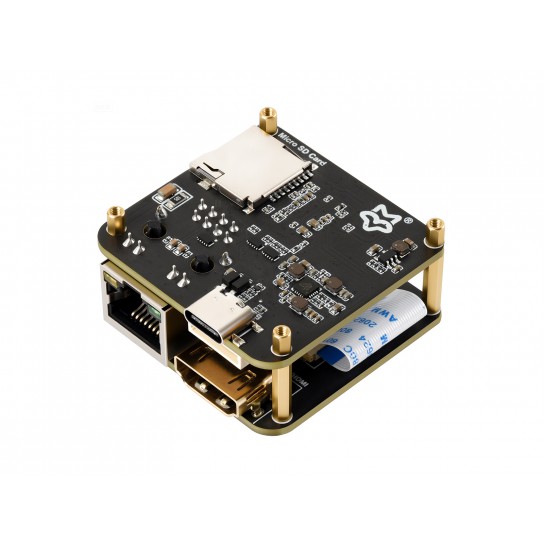 Luckfox PicoKVM Lightweight IP KVM Remote Management Tool, Supports 1920 × 1080@60fps HDMI Video Input and HID Signal Output for Device Control