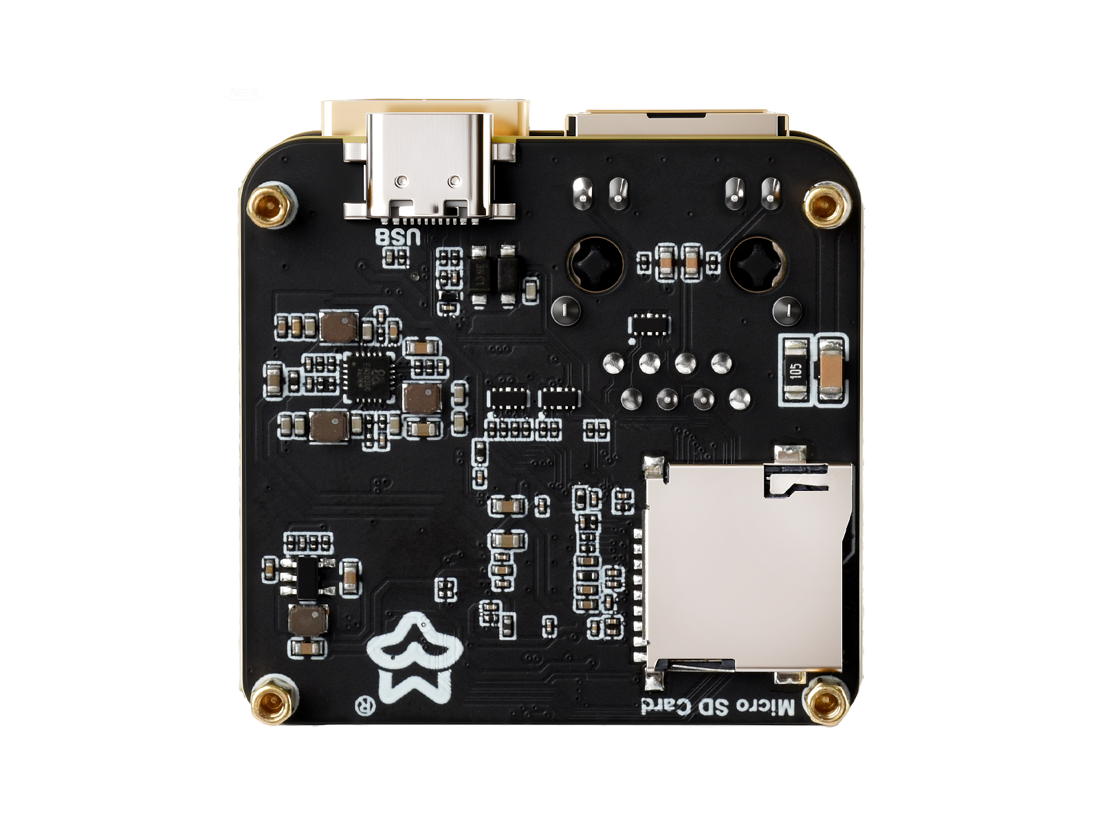 Luckfox PicoKVM Lightweight IP KVM Remote Management Tool, Supports 1920 × 1080@60fps HDMI Video Input and HID Signal Output for Device Control
