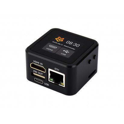 Luckfox PicoKVM Lightweight IP KVM Remote Management Tool, Supports 1920 × 1080@60fps HDMI Video Input and HID Signal Output for Device Control