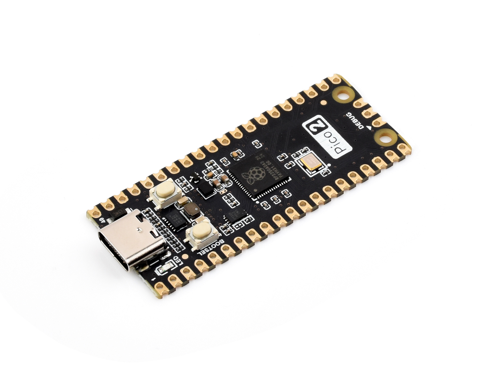 Luckfox Pico 2 Micro Development Board, Based on Raspberry Pi MCU RP2350A, Supports Dual ARM Cortex-M33 or Hazard3 RISC-V Processors