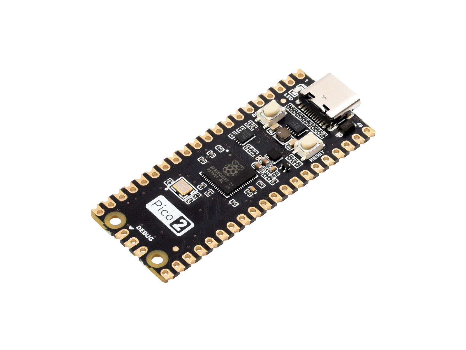 Luckfox Pico 2 Micro Development Board, Based on Raspberry Pi MCU RP2350A, Supports Dual ARM Cortex-M33 or Hazard3 RISC-V Processors