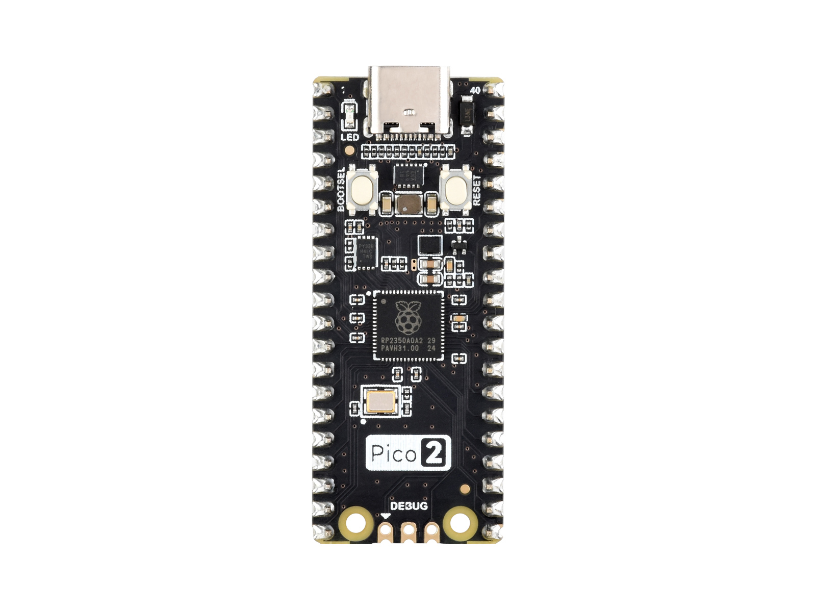 Luckfox Pico 2 Micro Development Board, Based on Raspberry Pi MCU
