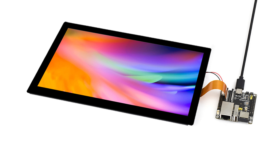 10.1inch capacitive touch display, Connecting to ESP32-P4-NANO