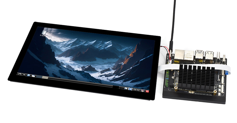 10.1inch capacitive touch display, Connecting to Luckfox Omni3576