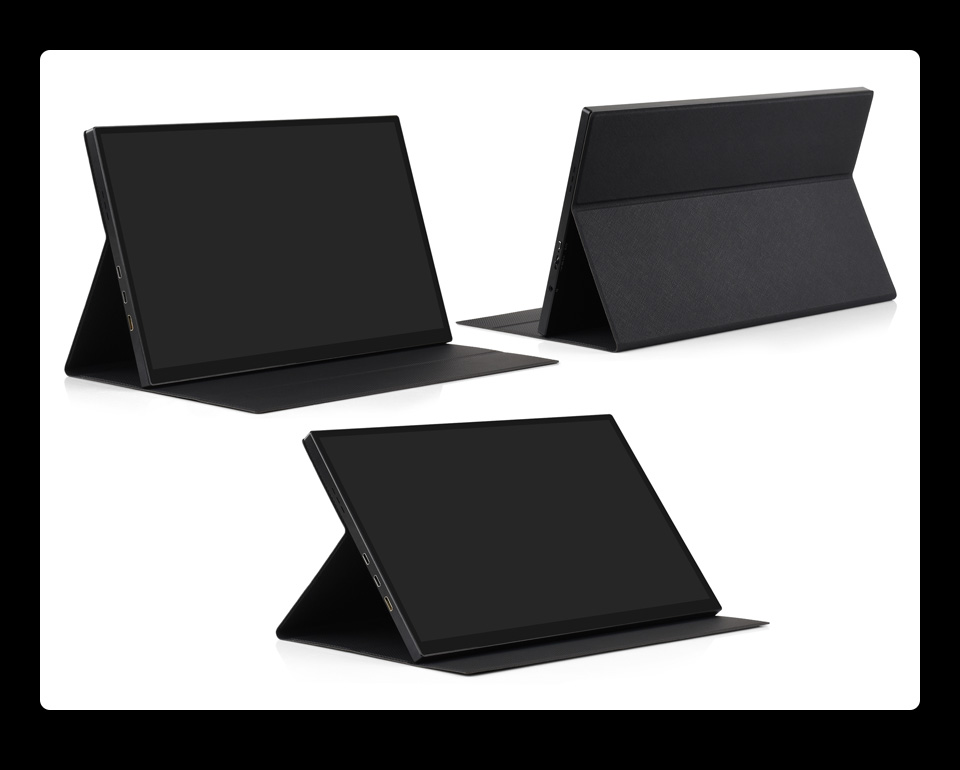 14inch 4K Touch Monitor with Stand, comes with foldable stand