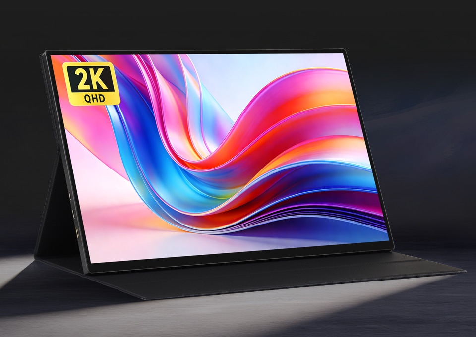 16inch 2K Touch Monitor, front view