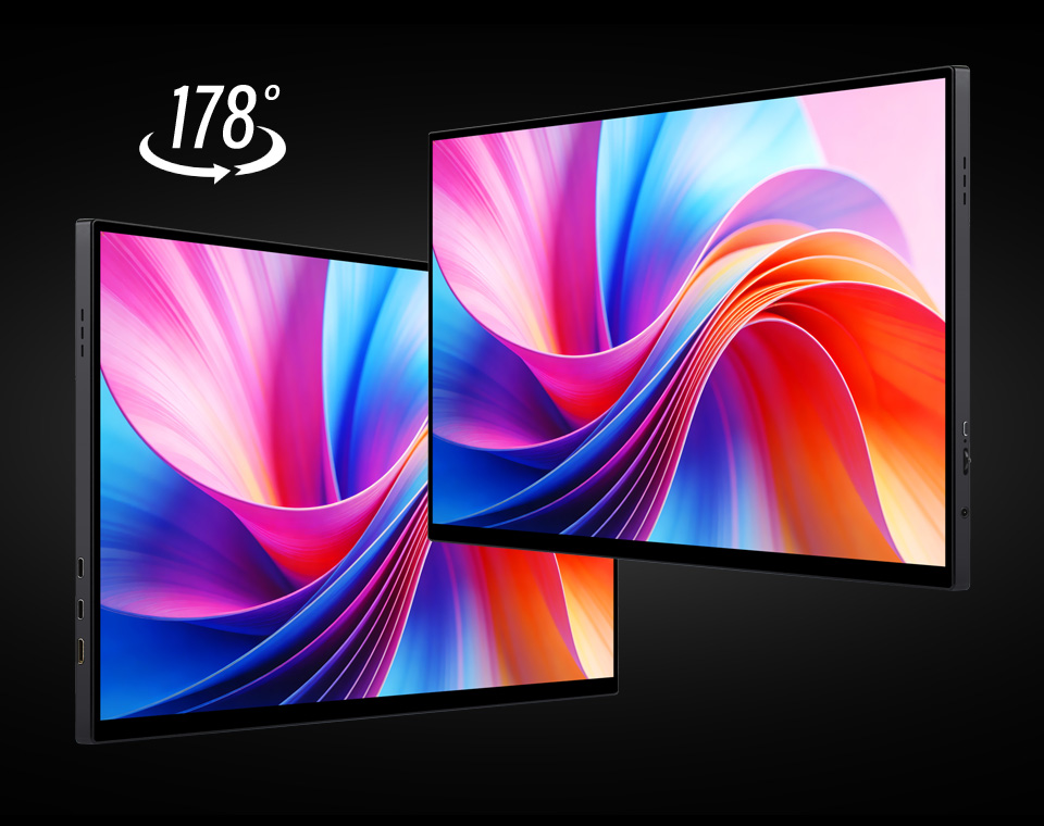 16inch 2K Touch Monitor with Stand, with IPS panel