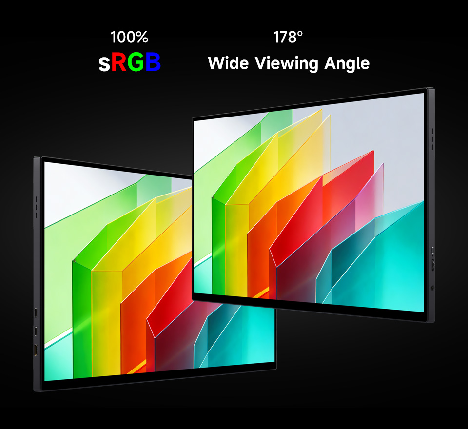 16inch 4K Touch Monitor with Stand, with IPS panel