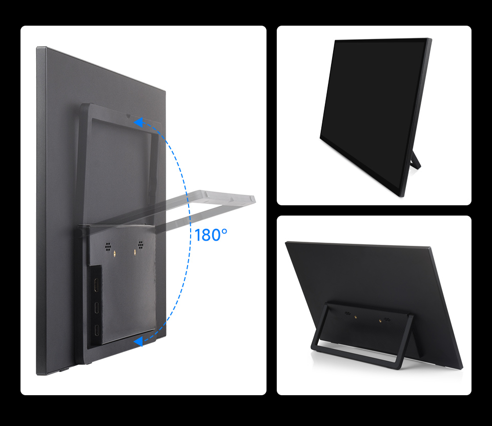  18.5inch Touch Monitor with Stand, comes with foldable stand
