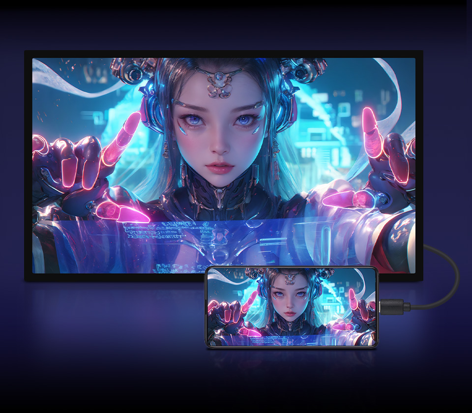  21.5inch Touch Monitor with Stand, with Full-featured Type-C interface
