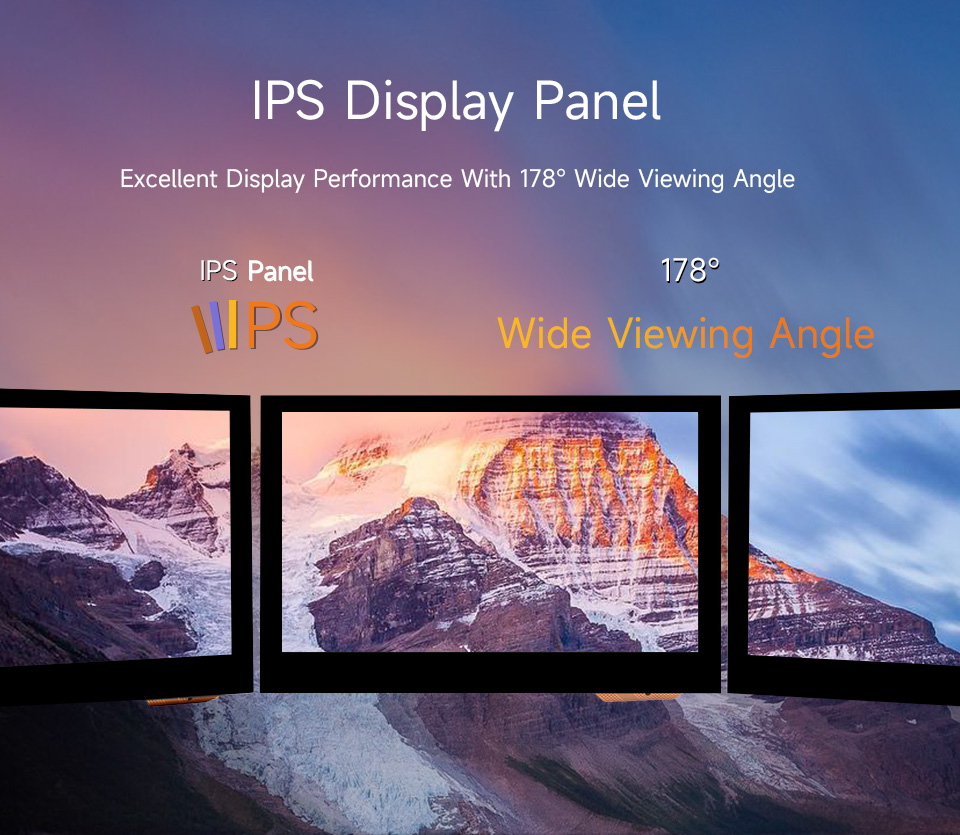4inch DSI Capacitive Touch Display, ips panel