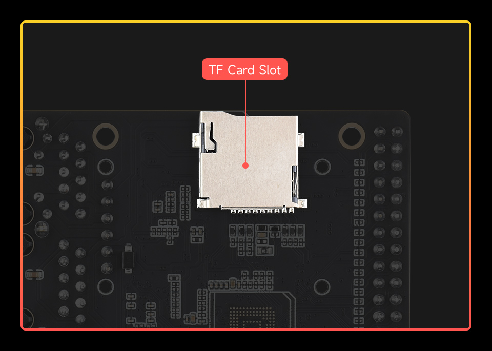 Luckfox Lume Linux Micro Development Board, onboard TF card slot