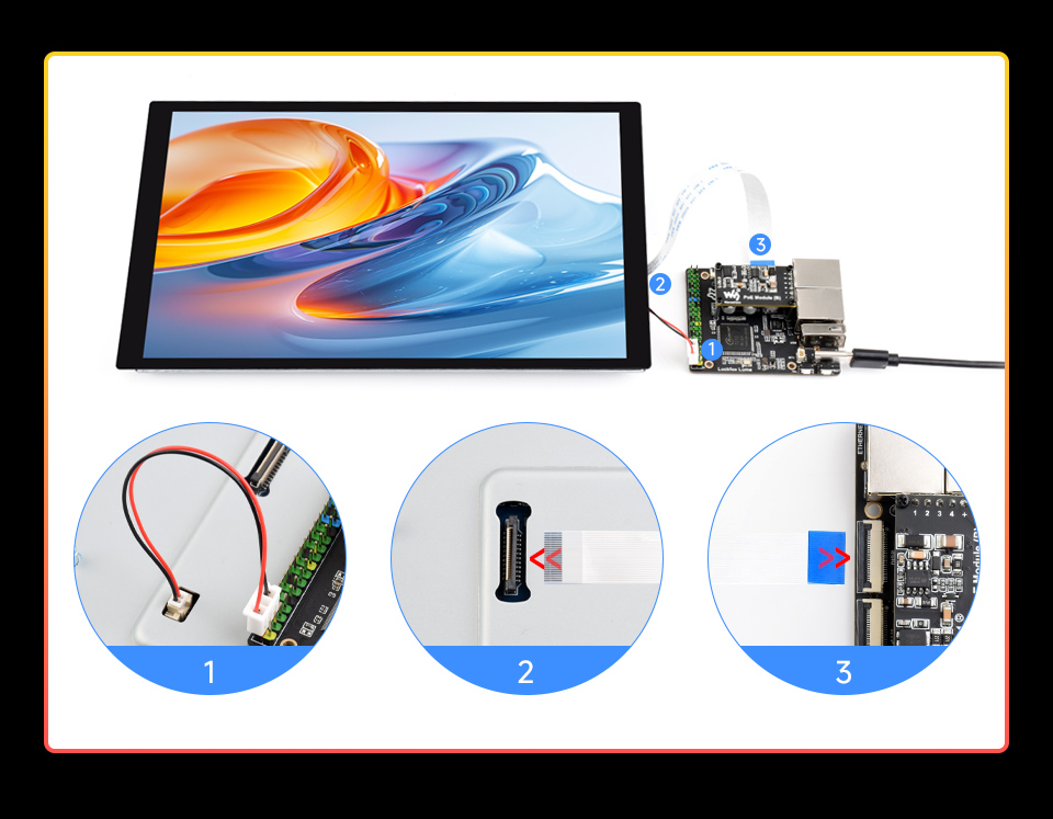 Luckfox Lyra Ultra series, with MIPI DSI 4-lane interface